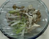 【簡単副菜】ネギとしめじの味噌和え作り方2写真