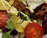 我が家の♪ナチョス丼　タコライスアレンジ作り方4写真
