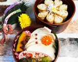 菊花いなり弁当作り方8写真