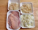 【腸活】ホホホタケと鶏胸肉のカオマンガイ作り方1写真
