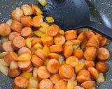簡単☆ウインナー丼作り方4写真