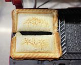 レトルトカレーで♪ハムチーズホットサンド作り方7写真