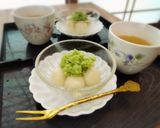 ずんだ餡のお豆腐白玉作り方7写真
