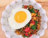簡単！大葉の和風ガパオライス　作り方7写真