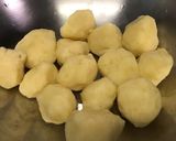 すいとん風蒸しじゃが芋と炊き合わせ作り方4写真