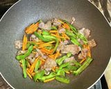 豚バラ肉とレタスの卵炒りつけ作り方4写真