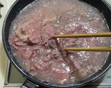 妻が喜んだ　牛肉ポンシャブ作り方1写真