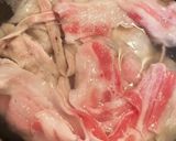豚しゃぶとナスのさっぱりポン酢がけ。作り方2写真