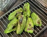 簡単・素焼きピーマンの梅カツオ作り方2写真