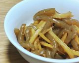水煮で簡単！こんにゃく＆たけのこきんぴら作り方3写真