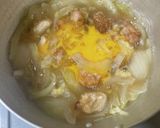 余った唐揚げで親子丼の頭おつまみ作り方5写真