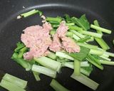 ツナと小松菜のふわふわ卵炒め作り方3写真