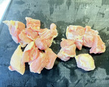 れんこんとさつまいもと鶏肉の甘辛炒め作り方4写真