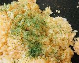 キムチ鍋の素活用●玉かけ風チャーハン作り方1写真