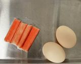 簡単！美味しい！かにかま卵作り方1写真