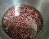 和菓子屋風赤いお赤飯と一緒にぜんざい作り方3写真