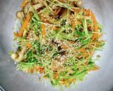 自家製麹調味料で作る豆苗の彩りナムル作り方5写真