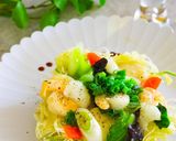 鳥の巣そうめんの海鮮あんかけ作り方18写真