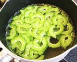茹でゴーヤ入り、納豆ご飯作り方3写真