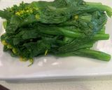 菜の花のオイスターソースがけ作り方2写真