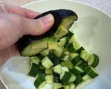 きゅうりとアボカドと豆腐のサイコロサラダ作り方3写真