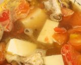 ぽかぽか♫豆腐とトマトのふわふわ卵スープ作り方4写真