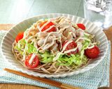低糖質 大豆麺でしゃぶしゃぶサラダ作り方2写真