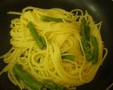 主食～エリンギと筍の中華風パスタ作り方6写真