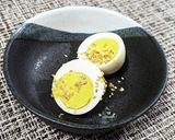 たくあんの残り汁で作る！絶品味付け卵作り方4写真