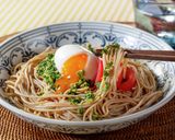 低糖質 大豆麺のスタミナにらだれ作り方4写真