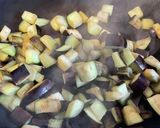 麻婆豆腐with茄子作り方2写真