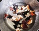 きくらげと干し椎茸のかんたん味噌汁作り方2写真