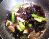 きくらげと干し椎茸のかんたん味噌汁作り方5写真