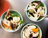 肉無豆腐簡単きな粉オニオンソース味野菜炒作り方12写真