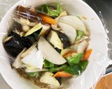肉無豆腐簡単きな粉ゴマ味噌味野菜炒め作り方13写真
