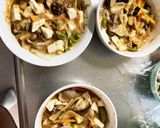 肉無豆腐簡単きな粉ゴマ味噌味野菜炒め作り方16写真
