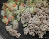 鶏ガラソースの簡単焼きそば作り方4写真