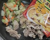鶏ガラソースの簡単焼きそば作り方5写真