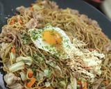 鶏ガラソースの簡単焼きそば作り方10写真