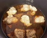 蓮根とさつまいもと鶏ももの照り煮作り方9写真