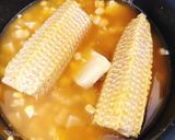 めんつゆ！とうもろこしご飯作り方3写真
