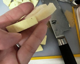 ★れんこんとさつまいもと鶏肉の甘辛炒め★作り方2写真