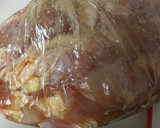 ★れんこんとさつまいもと鶏肉の甘辛炒め★作り方3写真
