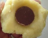 お芋たっぷり♡芋✿チョコ✿包み✿パン作り方4写真