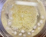 桃のカッペリーニ風そうめん作り方3写真