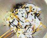 れんこんとひじきのDELI風胡麻サラダ作り方7写真