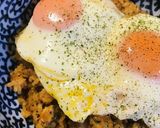ケチャップライス&目玉焼きのオムライス作り方4写真