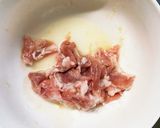 レンジ簡単きな粉中濃ポン照焼甘酢酢豚作り方1写真
