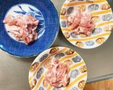 レンジ簡単きな粉中濃ポン照焼甘酢酢豚作り方2写真