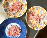 レンジ簡単きな粉和風味噌パスタ味甘酢酢豚作り方2写真